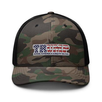 Camouflage trucker hat - 100% Cotton