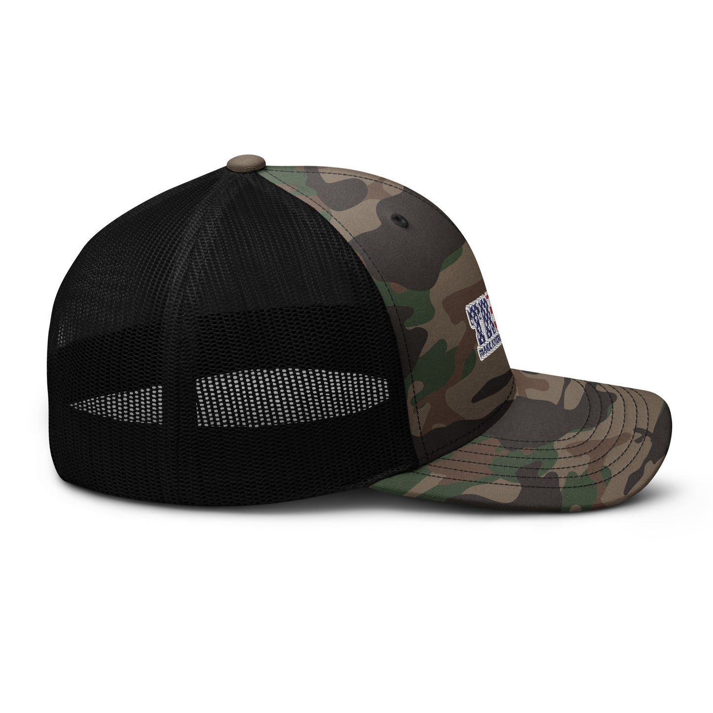 Camouflage trucker hat - 100% Cotton