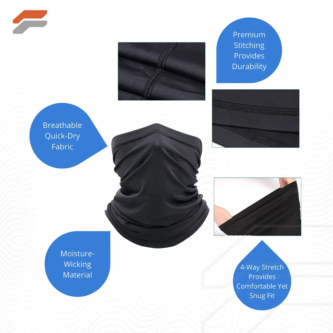 Premium Sports Neck Gaiter Face Mask