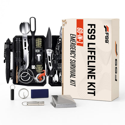 FS9 60-in-1 Lifeline - Emergency Survival Kit
